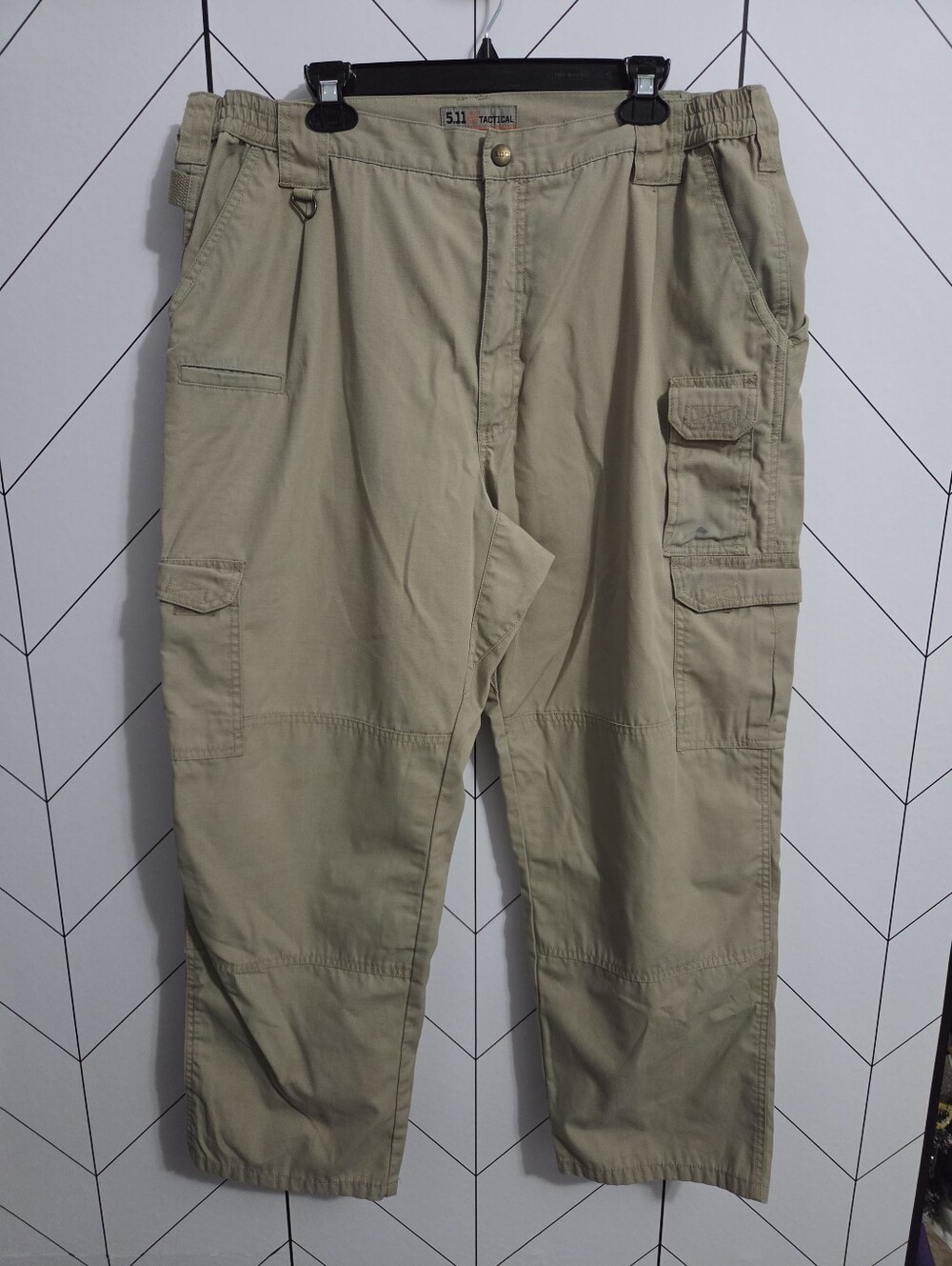 5.11 Tactical Taclite Pro Pants Khaki Cargo Style 74273, Men's 42x30